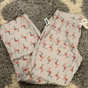 Old navy flamingo pajamas bottoms